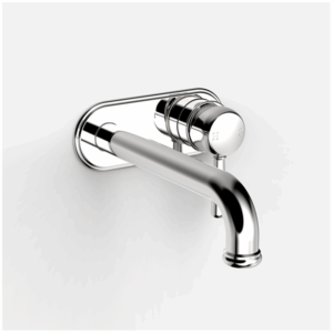 Faucet Strommen - Cascade - 30536 - Back Plate Bath Mixer 200mm - Chrome