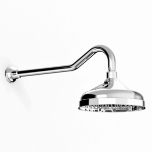 Faucet Strommen - Cascade - 30573 - Swan Neck Shower, 206mm Round Head - Chrome
