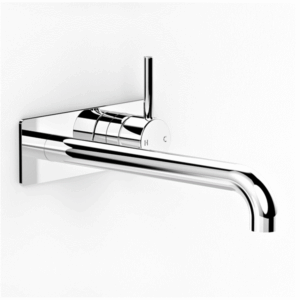 Faucet Strommen - Pegasi M - 30646 - Back Plate Basin Mixer 250 - Chrome
