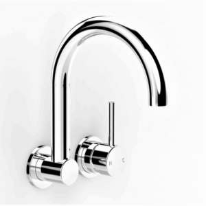 Faucet Strommen - Pegasi M - 30652 - Wall Swivel Basin Mixer Set - Chrome