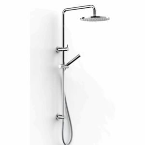 Faucet Strommen - Pegasi - 30676 - Dual Shower 600mm, Square Arm, Micro HS, 250mm Round Head - Chrome