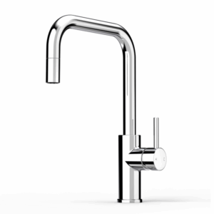 Faucet Strommen - Pegasi M - 30695 - Sink Mixer Square, Pull Out - Chrome