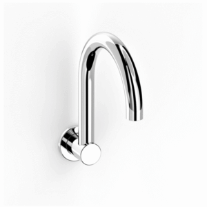 Faucet Strommen - Pegasi M - 30729 - Wall Bath / Spa Spout 200mm Swivel - Chrome
