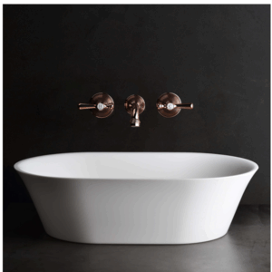 Faucet Strommen - Silkstone - 30823- Fjord Basin - Satin White