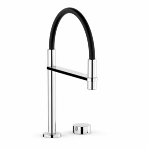 Faucet Strommen - Zero Progresiv Smooth - 30907 - Sink Mixer 240mm with Pull Down, Curve - Chrome