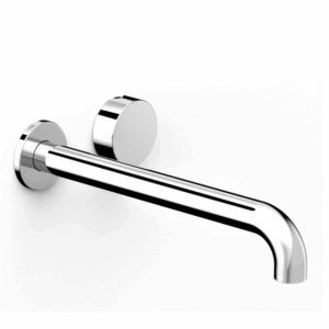 Faucet Strommen - Zero Progresiv Smooth - 30911 - Wall Bath Mixer Set, 250mm - Chrome