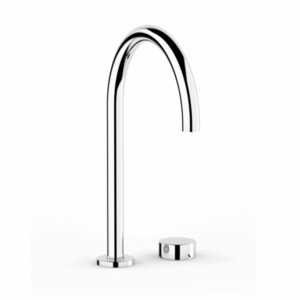 Faucet Strommen - Zero Progresiv Smooth - 30917 - Hob Basin Mixer Tall Curve - Chrome