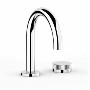 Faucet Strommen - Zero Progresiv Knurled - 30941 - Basin Mixer Curve - Chrome