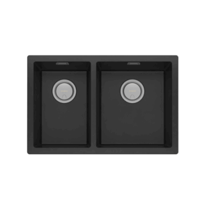 Phoenix - 5000 Series - 312-5202-10 - 1 and 3/4 Left Hand Bowl Sink - Matte Black