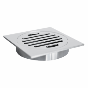 Faucet Strommen - Wastes & Traps - 34352 - Floor Grate 110 Square - Chrome