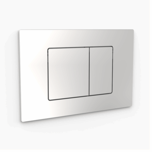 Faucet Strommen - Flush Plate - 34400 - Toilet Flush Plate - Chrome