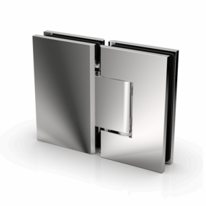 Faucet Strommen - Shower Hardware - 34411 - Shower Hinge, Glass to Glass 180 Degree - Chrome