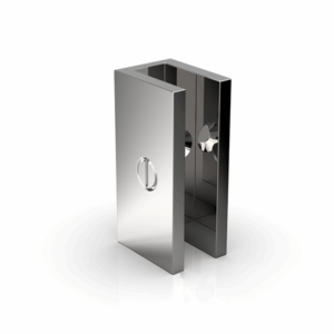Faucet Strommen - Shower Hardware - 34413 - Shower U Bracket, Glass to Wall - Chrome