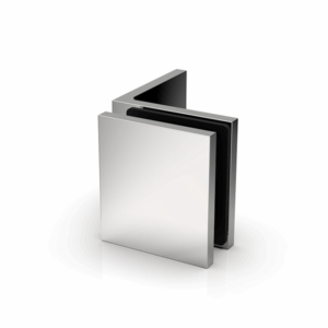 Faucet Strommen - Shower Hardware - 34414 - Shower Bracket, Glass To Wall 90 Degree - Chrome