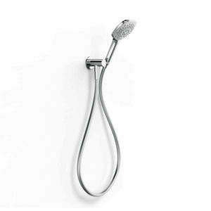 Faucet Strommen - Zeos - 35116 - Hand Shower on Adjustable Hook, Square - Chrome