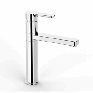 Faucet Strommen - Zeos - 35127 - Basin Mixer Swivel, Mid 155h - Chrome
