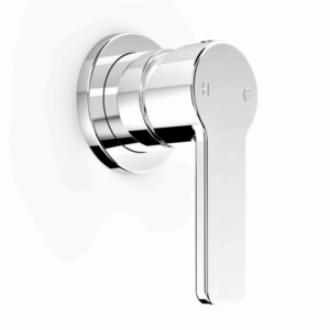 Faucet Strommen - Zeos - 35129 - Wall Mixer 55 Round - Chrome