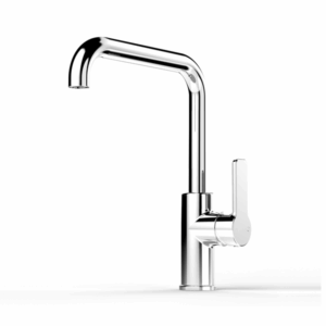 Faucet Strommen - Zeos - 35130 - Sink Mixer Square 220mm - Chrome