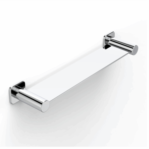 Faucet Strommen - Zeos - 35167 - Shower Shelf, Metal 300mm Narrow - Chrome