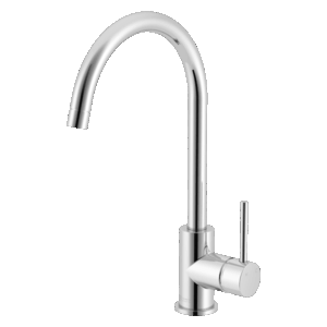 Abey - Gareth Ashton Lucia - 3K4 - Goose Side Lever Mixer - Wels 3 Star Flow Rate 8L/min