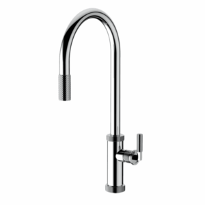 Abey - Armando Vicario - Urban D - 400728 - Pull Out Kitchen Mixer - Brushed Chrome