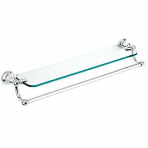 Faucet Strommen - Cascade - 40140 - Glass Shelf & Rail 600mm - Chrome