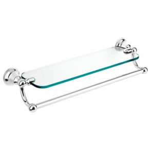 Faucet Strommen - Cascade - 40150 - Glass Shelf & Rail 450mm - Chrome