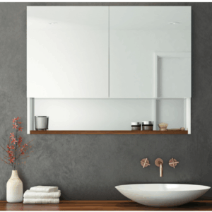 Rifco - Reflect T2 - 5512 - Double Door Mirror Cabinet 600mm