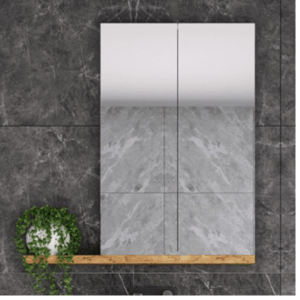 Rifco - Maui - 5753 - Double Door Mirror Cabinet 900mm - Timber