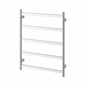 Phoenix - 652-8750-00 - Five Flat Bar Heated Towel Ladder - Chrome