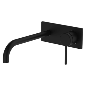 Abey - Gareth Ashton Poco - 6B-WS220-B - Wall Basin/Bath Set 220mm - Black