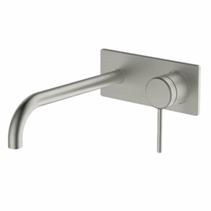 Abey - Gareth Ashton Poco - 6B-WS220-BN - Wall Basin/Bath Set 220mm - Brushed Nickel