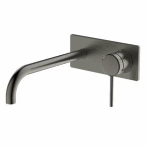 Abey - Gareth Ashton Poco - 6B-WS220-GM - Wall Basin/Bath Set 220mm - Gun Metal