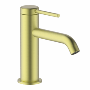Abey - Gareth Ashton Poco - 6B1-BB - Basin Mixer - Brushed Brass