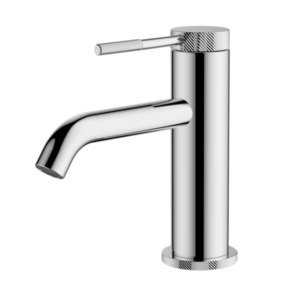 Abey - Gareth Ashton Poco Knurled - 6B1-K - Basin Mixer - Chrome