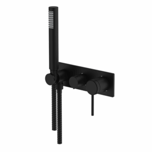 Abey - Gareth Ashton Poco - 6BS-WS-B - Bath/Shower Mixer Set - Black