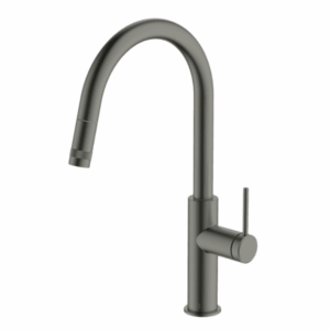 Abey - Gareth Ashton - Poco - 6K1-GM - Pull Out Kitchen Mixer - Gun Metal