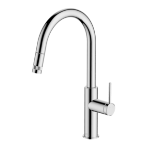 Abey - Gareth Ashton - Poco - 6K1 - Pull Out Kitchen Mixer - Chrome