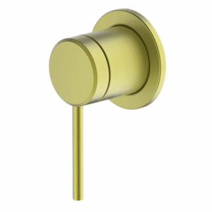 Abey - Gareth Ashton Poco - 6SH-EXT-BB+6SH-INT-BB - Shower Mixer - Brushed Brass