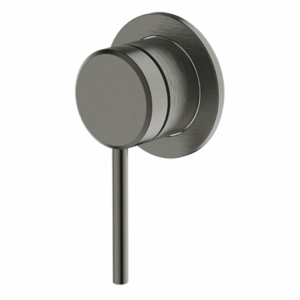 Abey - Gareth Ashton Poco - 6SH-EXT-GM+6SH-INT-GM - Shower Mixer - Gun Metal