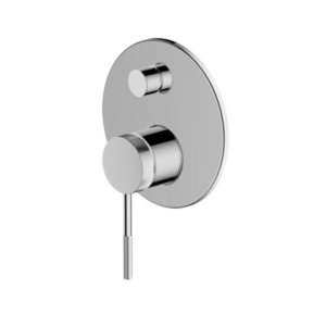 Abey - Gareth Ashton Poco Knurled - 6SHD-EXT-K + 6SHD-INT - Diverter Mixer - Chrome