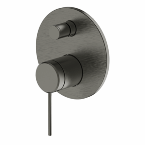 Abey - Gareth Ashton Poco - 6SHD-EXT-GM+6SHD-INT-GM - Diverter Mixer - Gun Metal