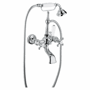 Abey - Armando Vicario Provincial - 700006 - Wall Mounted Bath Filler - Wels 3 Star Flow Rate 8.5L/min