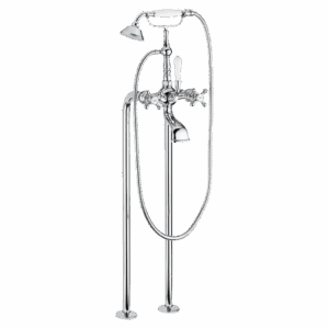 Abey - Armando Vicario Provincial - 700007 - Floor Mounted Bath Filler - Wels 3 Star Flow Rate 8.5L/min