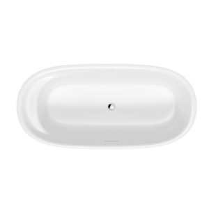 Duravit - Cape Cod - 700330000000000 - Freestanding Bath 1855mm - Gloss Alpine White