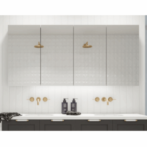 Rifco - Overlay Multi-Door - 7362 - 4 Door Mirror Cabinet 1200mm