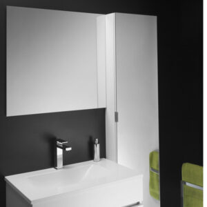 Rifco - Overlay Grand - 7377 - Single Door Mirror Cabinet 1200mm