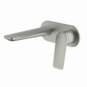 Abey - Gareth Ashton Vela - 7B-WS165-BN - Wallset with 165mm Wall Spout - Brushed Nickel