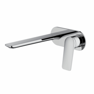 Abey - Gareth Ashton Vela - 7B-WS220 - Wallset with 220mm Wall Spout - Chrome