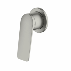 Abey - Gareth Ashton Vela - 7SH-EXT-BN + 6SH-INT-BN - Shower Mixer - Brushed Nickel